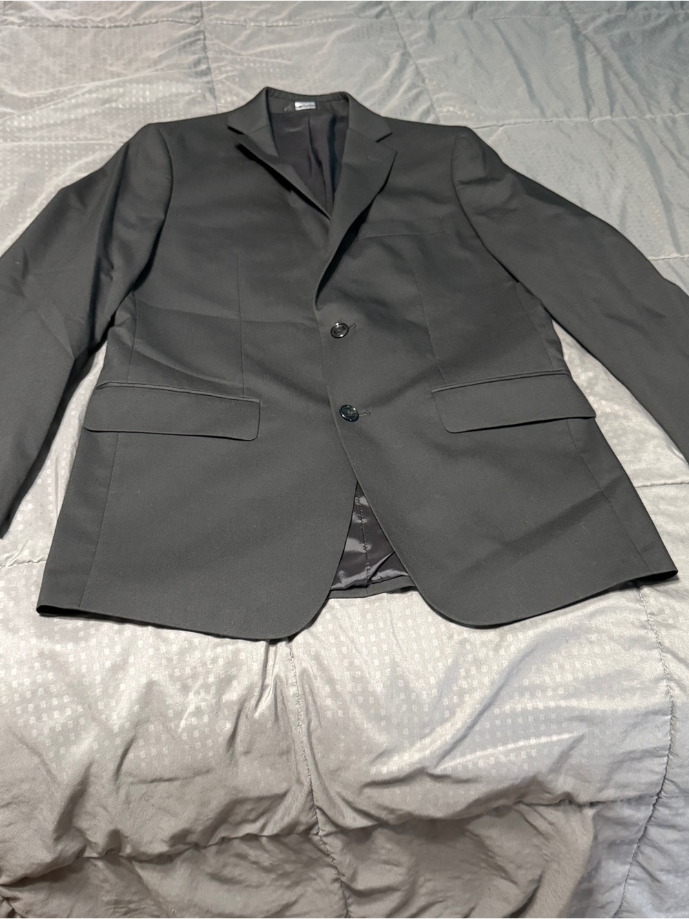 Apt. 9 Men’s Slim Fit Blazer Black Sport Coat Black Size 38R